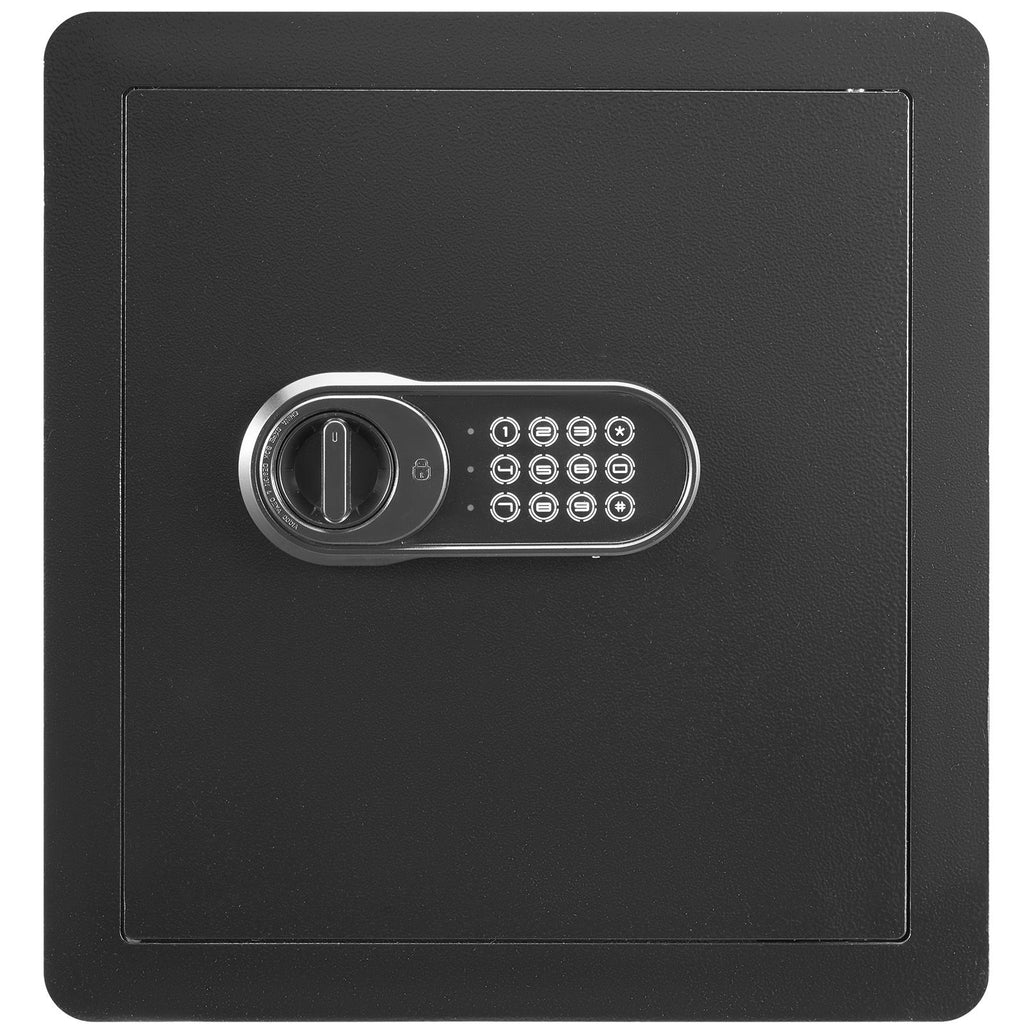 Safe, 1.8 Cubic Feet Home Safe, Steel Security Safe with Digital Keypad and 2 Keys, Cabinet Safe with Fire-proof Bag, Protect Cash, Gold, Jewelry, Documents for Home, Hotel, 15.8x13x16.9 inches