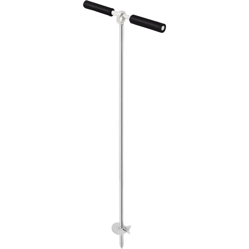 Sand Anchor, 36\" Length Auger to The Beach and Sandbar, 316 Stainless Steel Screw Anchor with Removable Handle, Bungee Line & Carry Bag, for Jet Ski PWC Pontoon Kayak