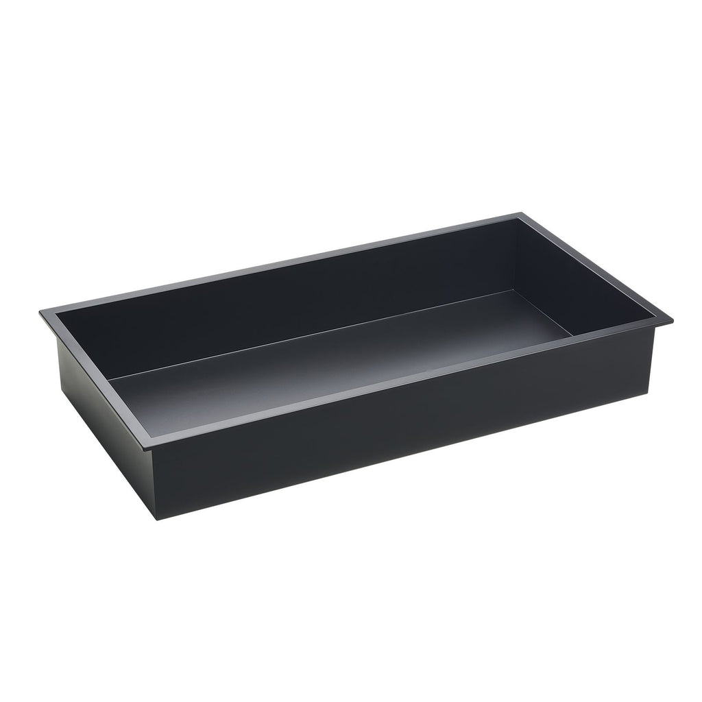 Shower Niche, 13 x 25 x 4 inch Recessed Wall Niche, Heavy-duty Stainless Steel Modern Soap & Shampoo Storage Organizer, Sealed Waterproof, Durable & Easy to Install,Black for Bathroom