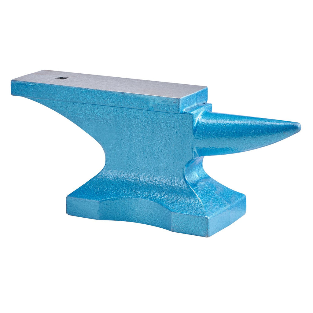 Single Horn Anvil 22Lbs Cast Iron Anvil Blacksmith for Sale Forge Tools and Equipment Anvil Rugged Round Horn Anvil Blacksmith Jewelers Metalsmith Blacksmith Tool