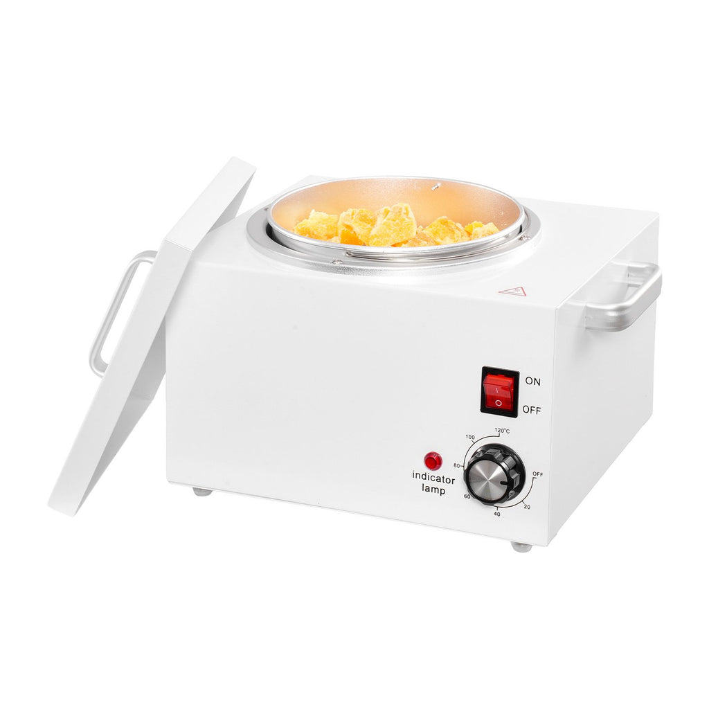 Single Wax Warmer, 3000ML 300W Professional Wax Warmer for Hair Removal, 32 Fahrenheit to 248 Fahrenheit Adjustable Electric Waxing Heater Pot with 100PCS Sticks & 50PCS Papers image 2