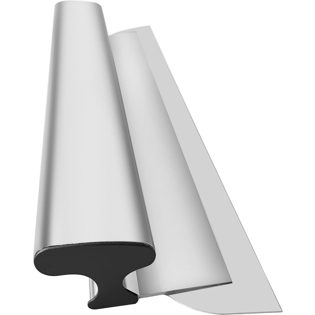 Skimming Blade,24 inch Smoothing Knife, European Stainless Steel Construction Knife, Aluminum Blade Profile Smoothing Knockdown Spatula for Gyprock/Drywall/Wall-Board