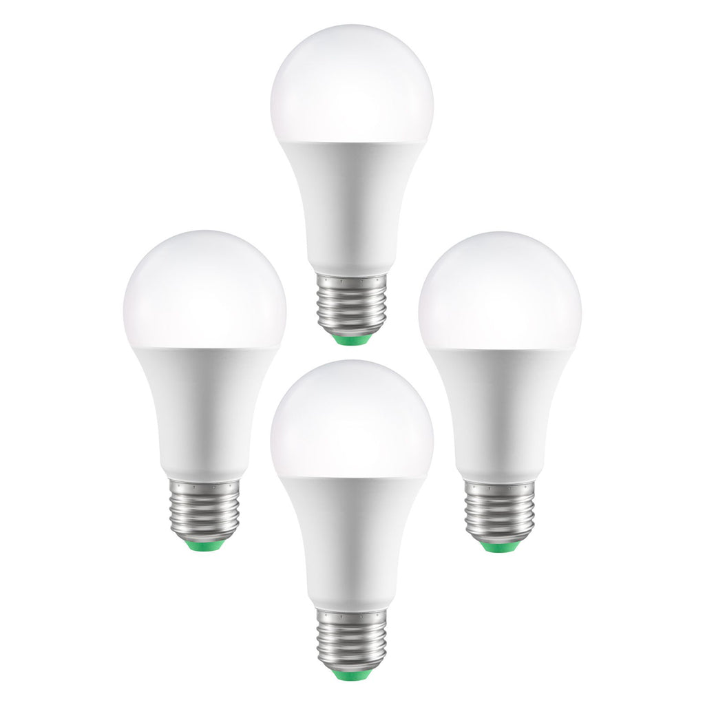 Smart Light Bulbs, 4-Pack, 9W Multicolor LED Bulbs, 800 Lumens with Smart Control Compatibility for Vera, Google Assistant, Amazon Alexa, iOS, Android, RGB Color Changing