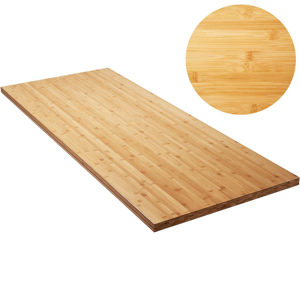 Solid Bamboo Desk Surface, Dimensions: 70.9" x 29" x 1.5", Supports up to 330 lbs, Ideal for Electric Adjustable Desk Frames, Home & Office Rectangular Worktop