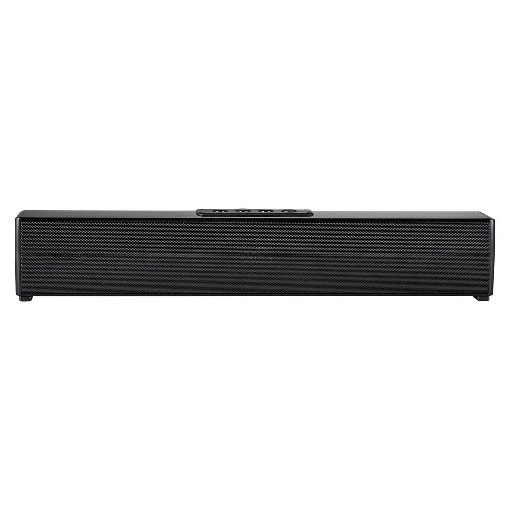 Sound Bar for Smart TV, 2.0 Channel, 17-Inch Compact Soundbar TV Speakers for Projector, Bluetooth AUX Connection, Remote Control, Easy Setup, 80W Surround Sound System for PC Home Theater Audio