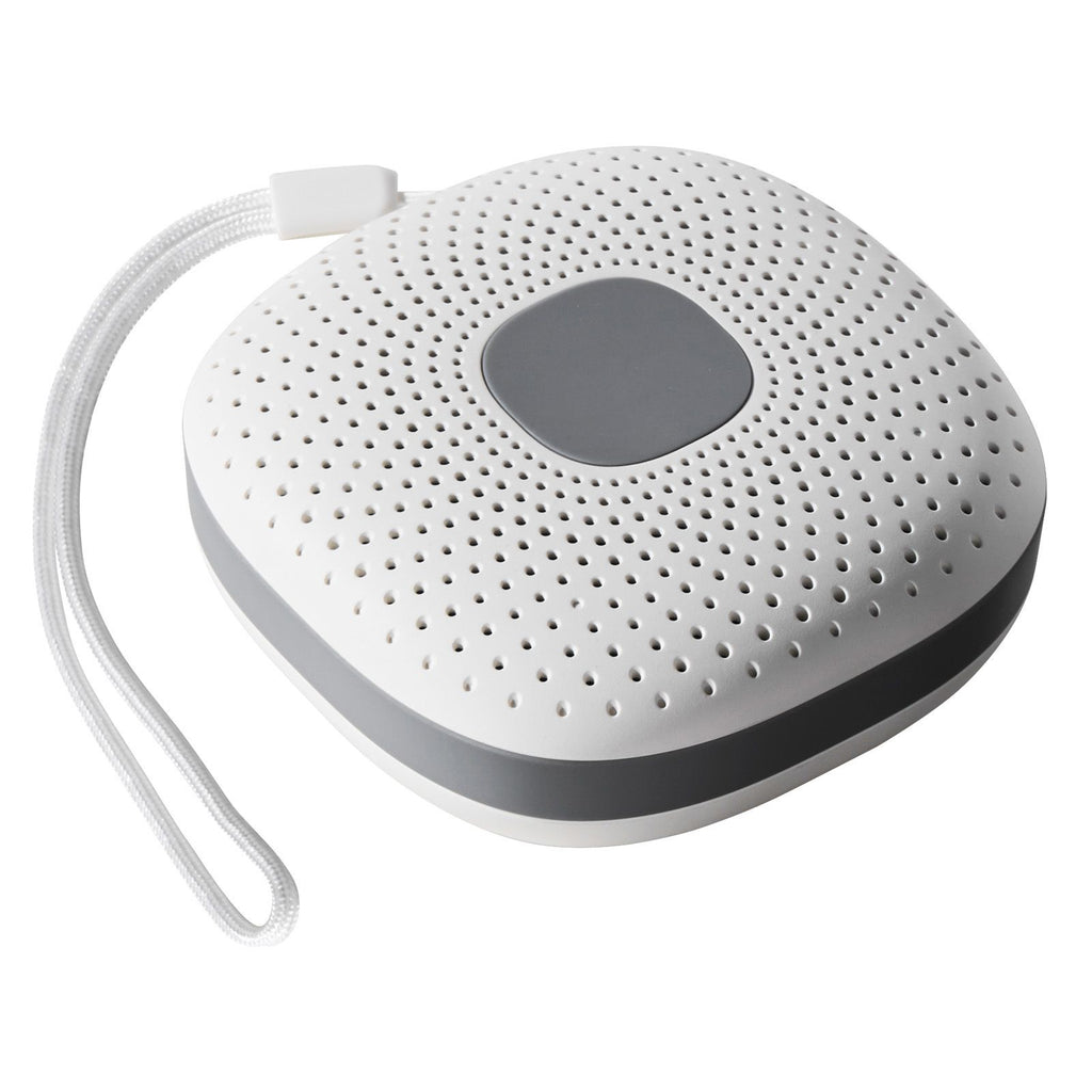 Sound Machine, 21 Soothing Sleep Sounds, 3-in-1 Portable and Hangable White Noise Sound Machine with Auto-Off Timer, Soft Ring Light and Memory Function, for Baby, Adults, Home, Office & Travel
