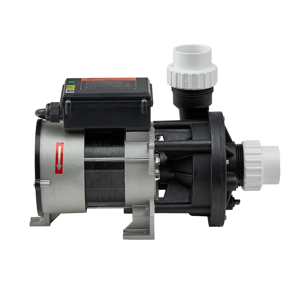 SPA Pump, 1.5 HP, 110V Hot Tub Bathtub Circulation Pump with 1.5-Inch Port, 107.5 GPM Max Flow Rate, 54.13 ft/16.5 m Max Head Lift, 110-120V 60Hz, for Gecko #34-402-5002, Watkins #1431501-03