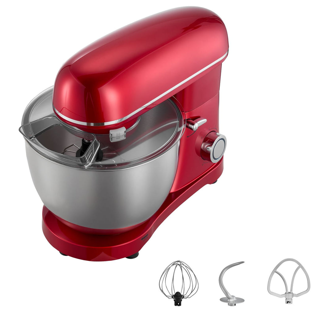 Stand Mixer, 8.2 QT Electric Kitchen Mixer, 660W Dough-Mixer, 6 + Pulse Speeds Tilt-head Food-Mixer with Stainless Steel Bowl, Dough Hook, Whisk, Beater, for Baking, Mixing, Whipping & Kneading