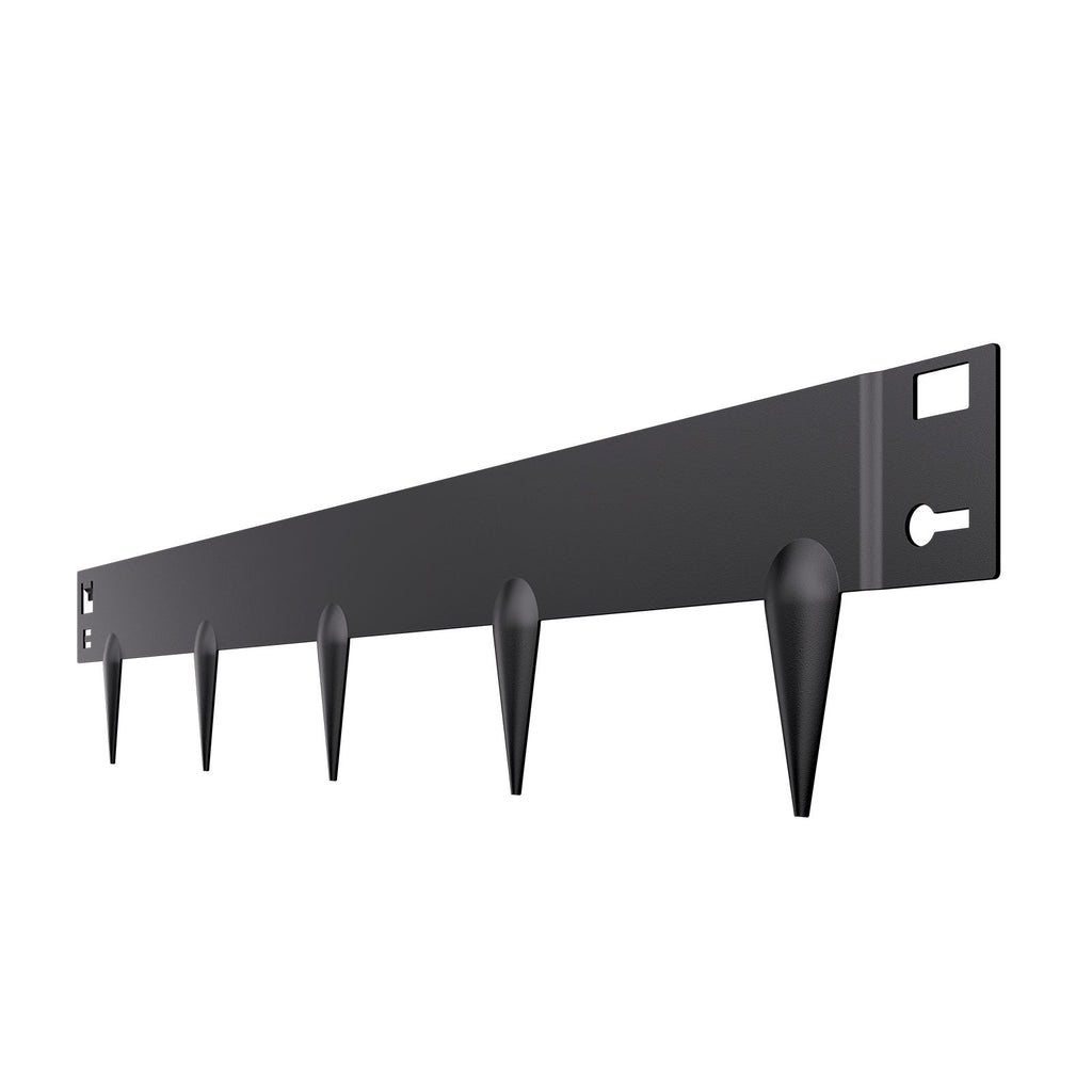 Steel Landscape Edging, 5 Packs 39 x 3 in Rust-Resistant Metal Landscape Edging, Bendable Garden Edging Border, Heavy Duty Lawn Edging, Easy-to-Install, Flower Bed Yard Pathway Divider Black
