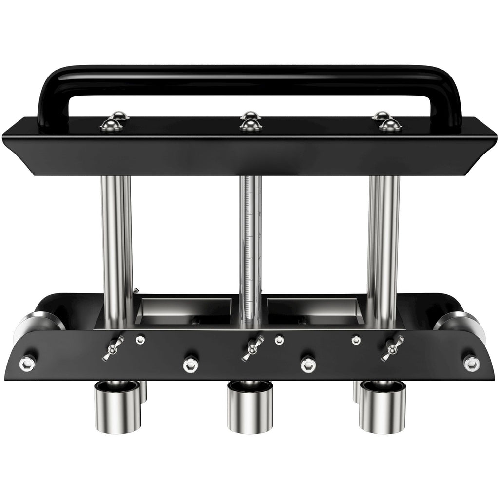 Three-Station Edge Roller, Large Radius, 0-90° Bending Angle Sheet Metal Brake, Quickly Adjusts for Making 0.63\"-5.7\" Bends in 30-19 Gauge Steel, for Clean Crisp Bends in Metal Roofing Materia