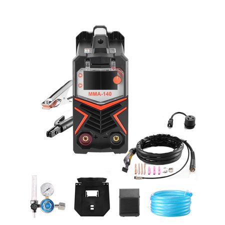 TIG Welder, 225A 6-In-1 Aluminum Welding Machine (Large LED Display)- AC TIG/DC TIG/AC Pulse TIG/DC Pulse TIG/Spot TIG/MMA(Stick), 110&220V Dual Voltage Electric Welder with IGBT Inverter