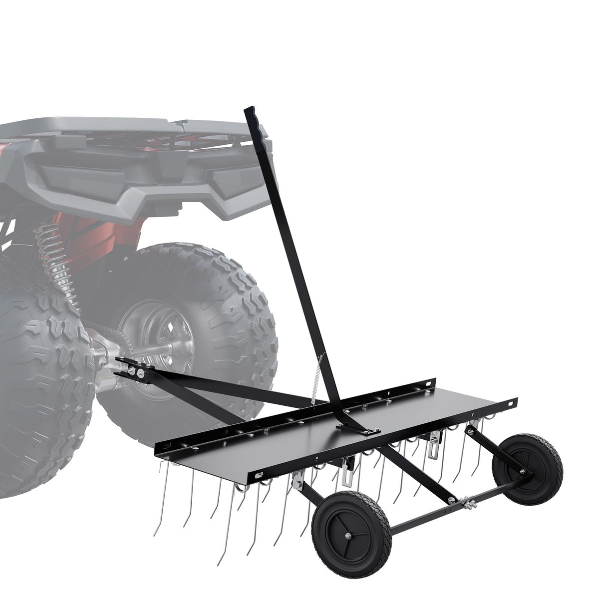 Tow Behind Dethatcher, 48-inch Tow Dethatcher with 24 Spring Steel ...