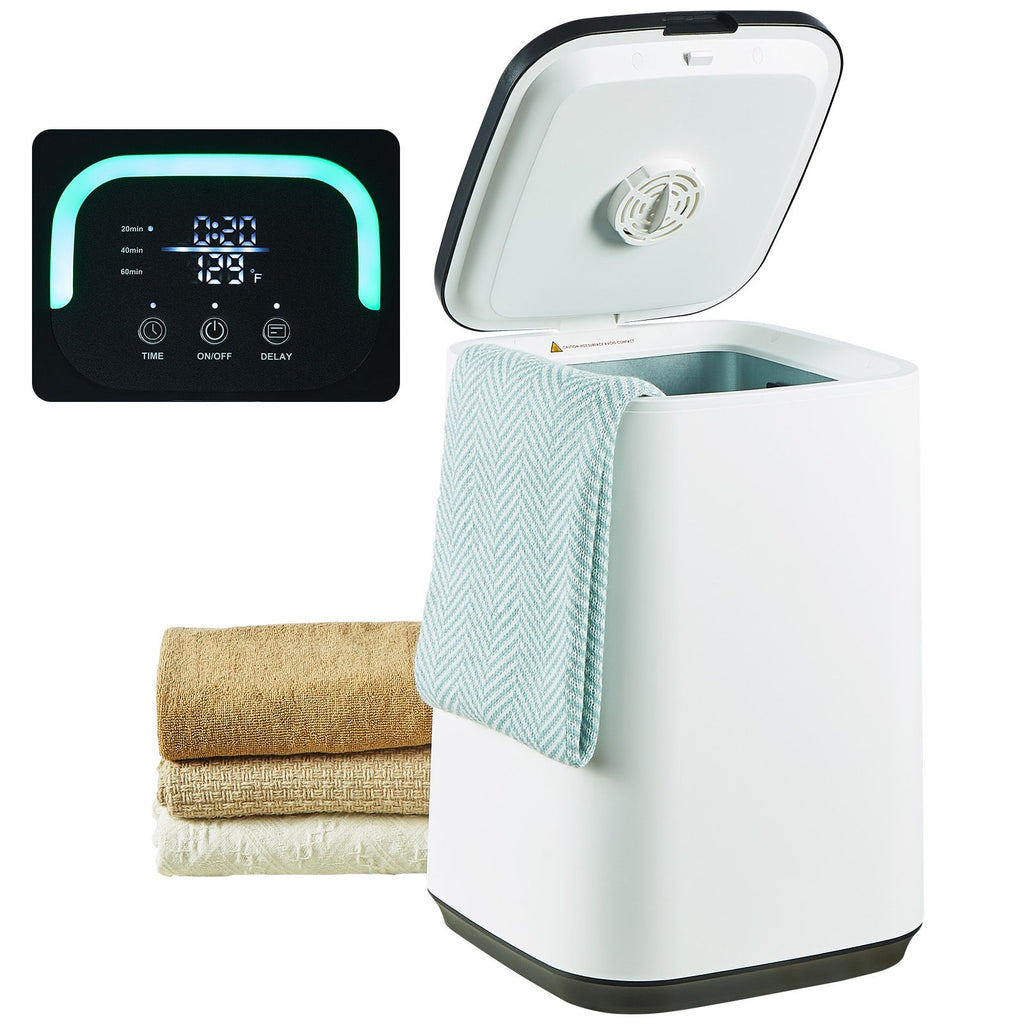 Towel Warmers for Bathroom, Towel Warmer Bucket with Child Lock & High-Temp Indicator & 24H Delay Timer & Auto Shut Off Fits up to 4 Oversized Bath Towels, Blankets, Clothes, Bathrobes and More