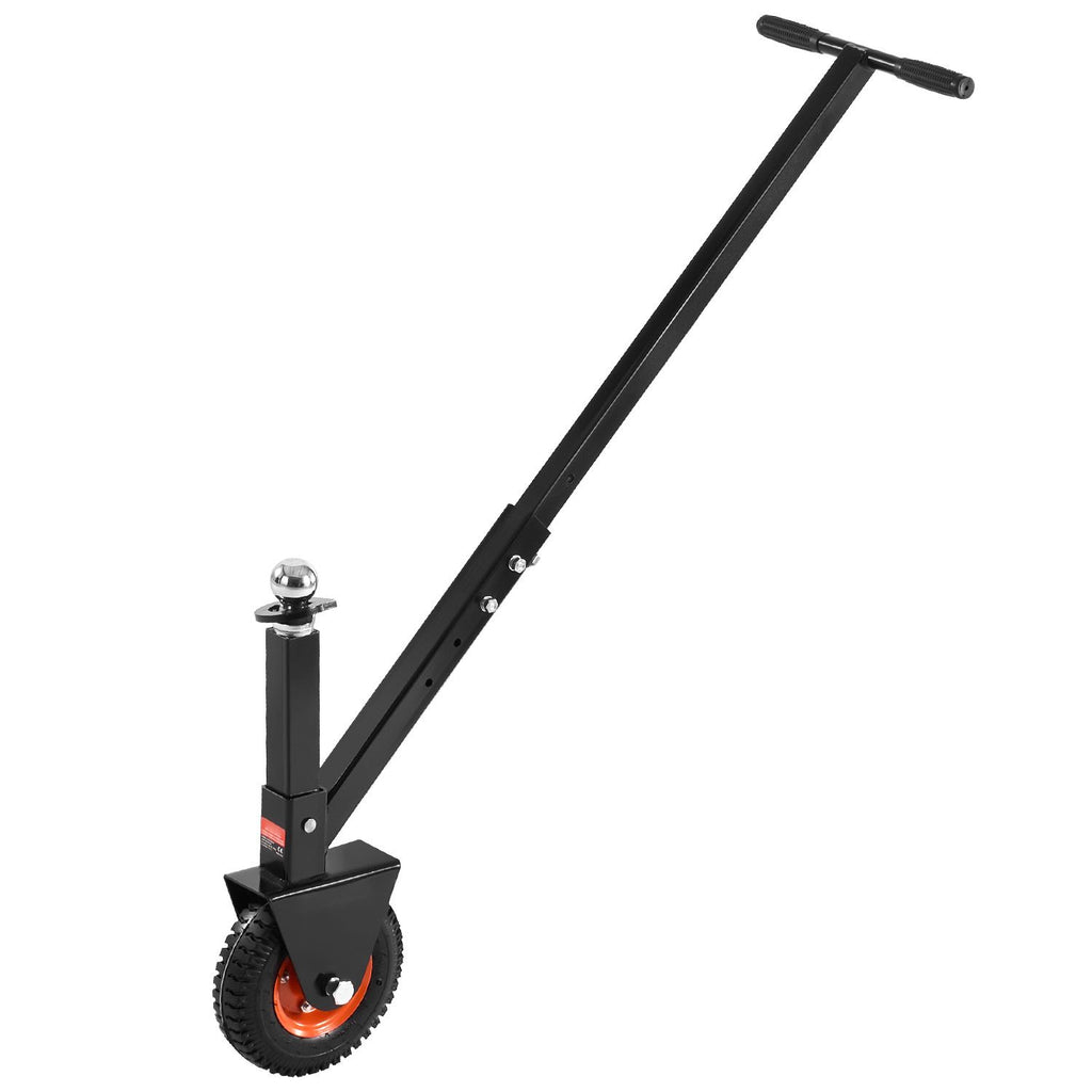 Trailer Dolly, 300lbs Tongue Weight Capacity, 16.5 inch and 22 inch Height Adjustable Trailer Dolly, with 1-7/8 inch and 2 inch Balls, 8.5 inch Pneumatic Rubber Tire, for Moving RV Trailer