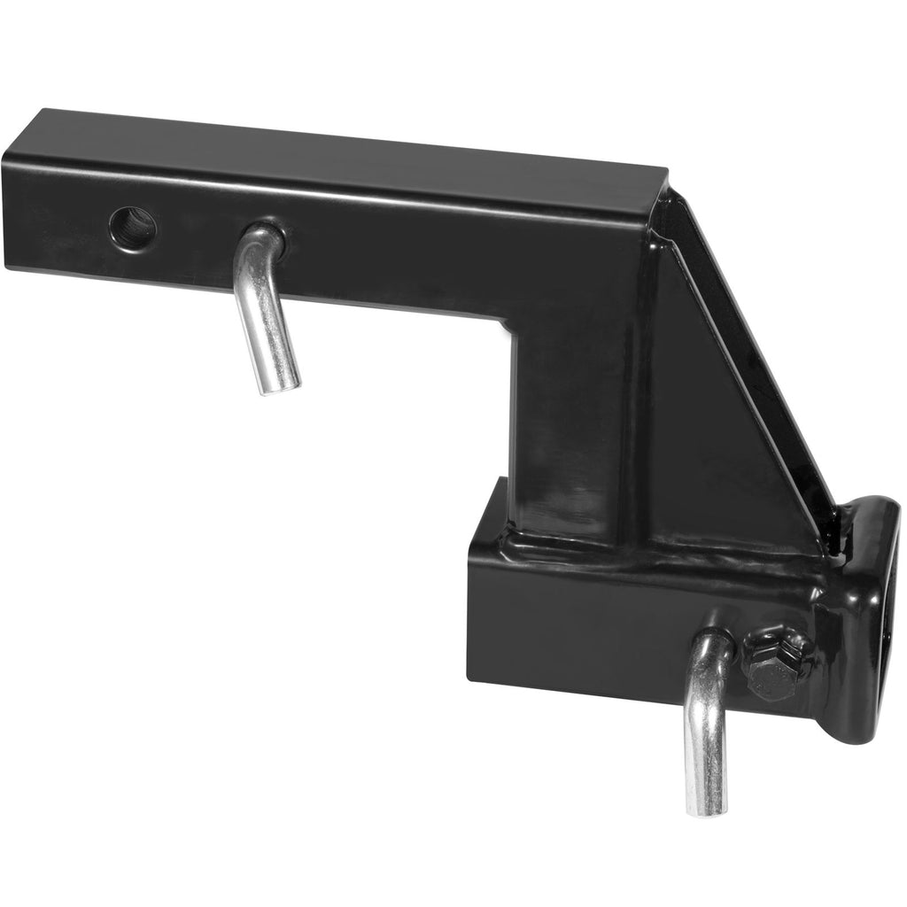 Trailer Hitch Riser, for 2" Receiver with 6" Rise/Drop, Trailer Receiver Hitch Extender Extension Adapter, 7" and 9" Extension Length, 4000 lbs Max Towing Capacity, Hitch Pins Included, Black