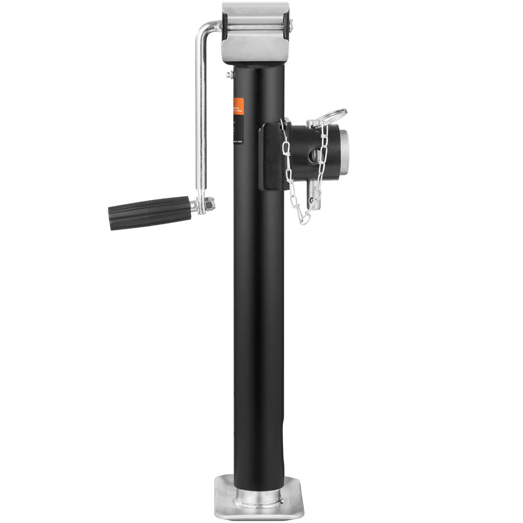 Trailer Jack, Trailer Tongue Jack Welding-on 5000 lb Weight Capacity, Trailer Jack Stand with Handle for lifting RV Trailer, Horse Trailer, Utility Trailer, Yacht Trailer