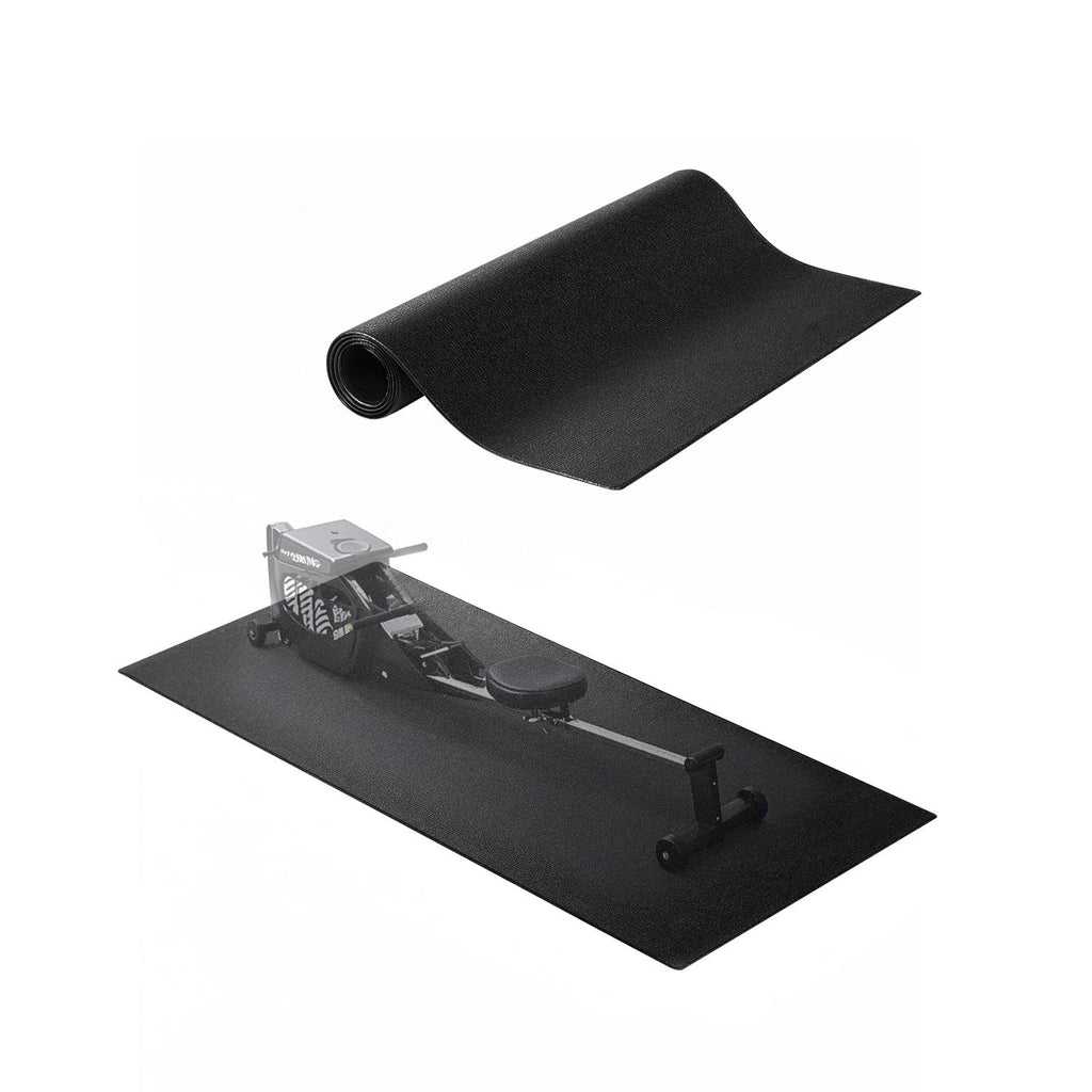 Treadmill Mat for Carpet Floor, 23.62" x 51.18" x 0.16" Exercise Equipment Mat for Elliptical and Walking Pad, High Density PVC Floor Protector, Waterproof and Non-slip for Home Gym