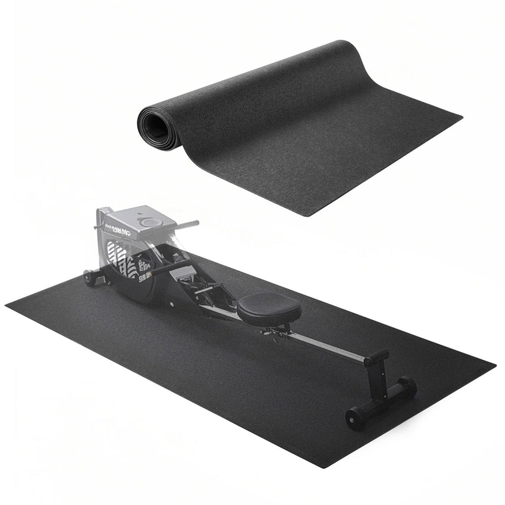 Treadmill Mat for Carpet Floor, 35.5" x 78.7" x 0.16" Exercise Equipment Mat for Treadmills, Elliptical, Rowing Machine, High Density PVC Floor Protector, Waterproof and Non-slip for Home Gym