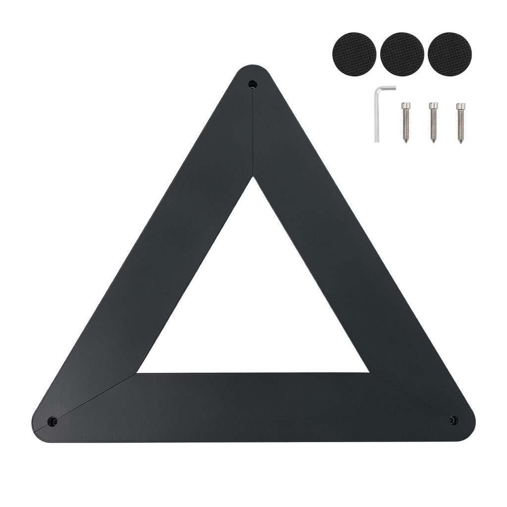 Triangle Hockey Passer, Heavy-Duty Multi-Angle Rebounder, Hockey Passing Aid, Passing & Stick Handling Trainer, Off-Ice & On-Ice Portable Equipment, Help Improve Puck Control & Shooting