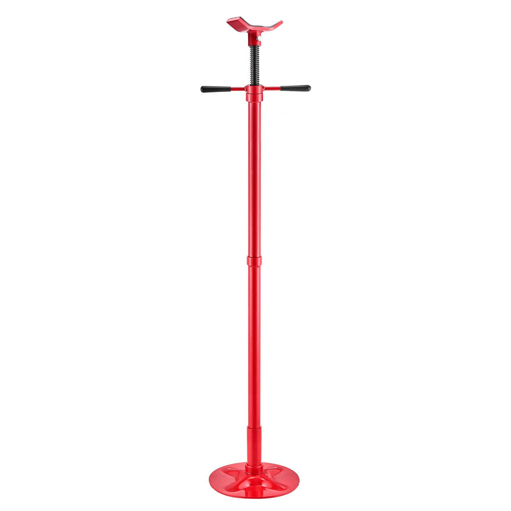 Underhoist Support Stand, 1/2 Ton (1102 lbs) Capacity Under Hoist Jack Stand, Lifting from 54.02" to 83.86", Bearing Mounted Spin Handle, Self-Locking Threaded Screw, Support Vehicle Components