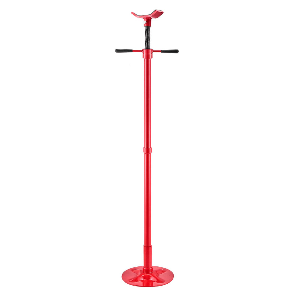 Underhoist Support Stand, 3/4 Ton (1653 lbs) Capacity Under Hoist Jack Stand, Lifting from 54.02" to 83.86", Bearing Mounted Spin Handle, Self-Locking Threaded Screw, Support Vehicle Components