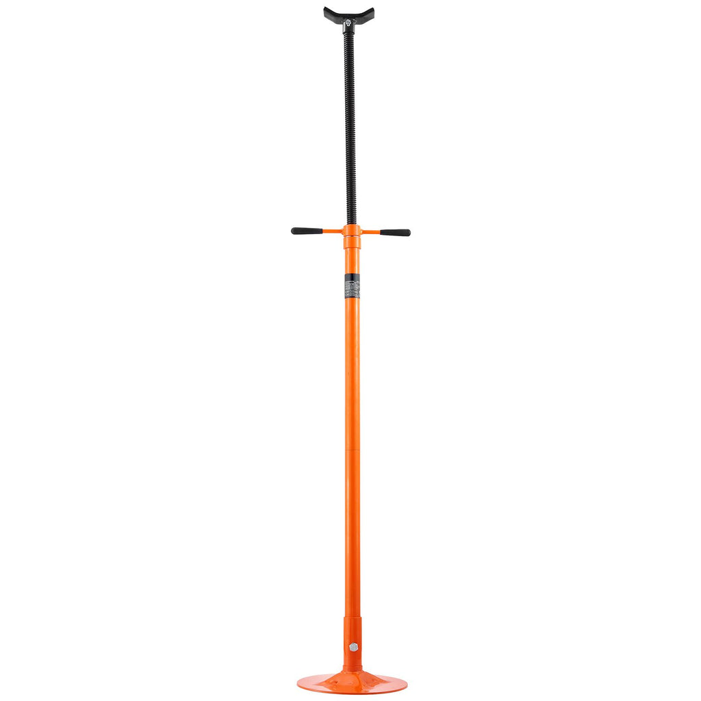 Underhoist Support Stand, 3/4 Ton Capacity Under Hoist Jack Stand, Lifting from 52.8" to 76", Bearing Mounted Spin Handle Pole Jack, Self-Locking Threaded Screw, Support Vehicle Components