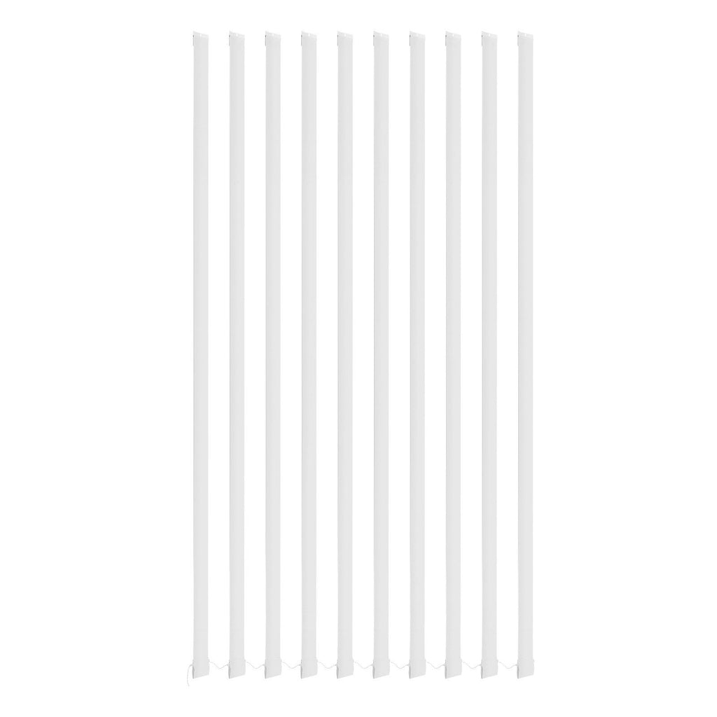 Vertical Blind Replacement Slats 10 Pcs Blind Slats Adjustable Smooth Surface