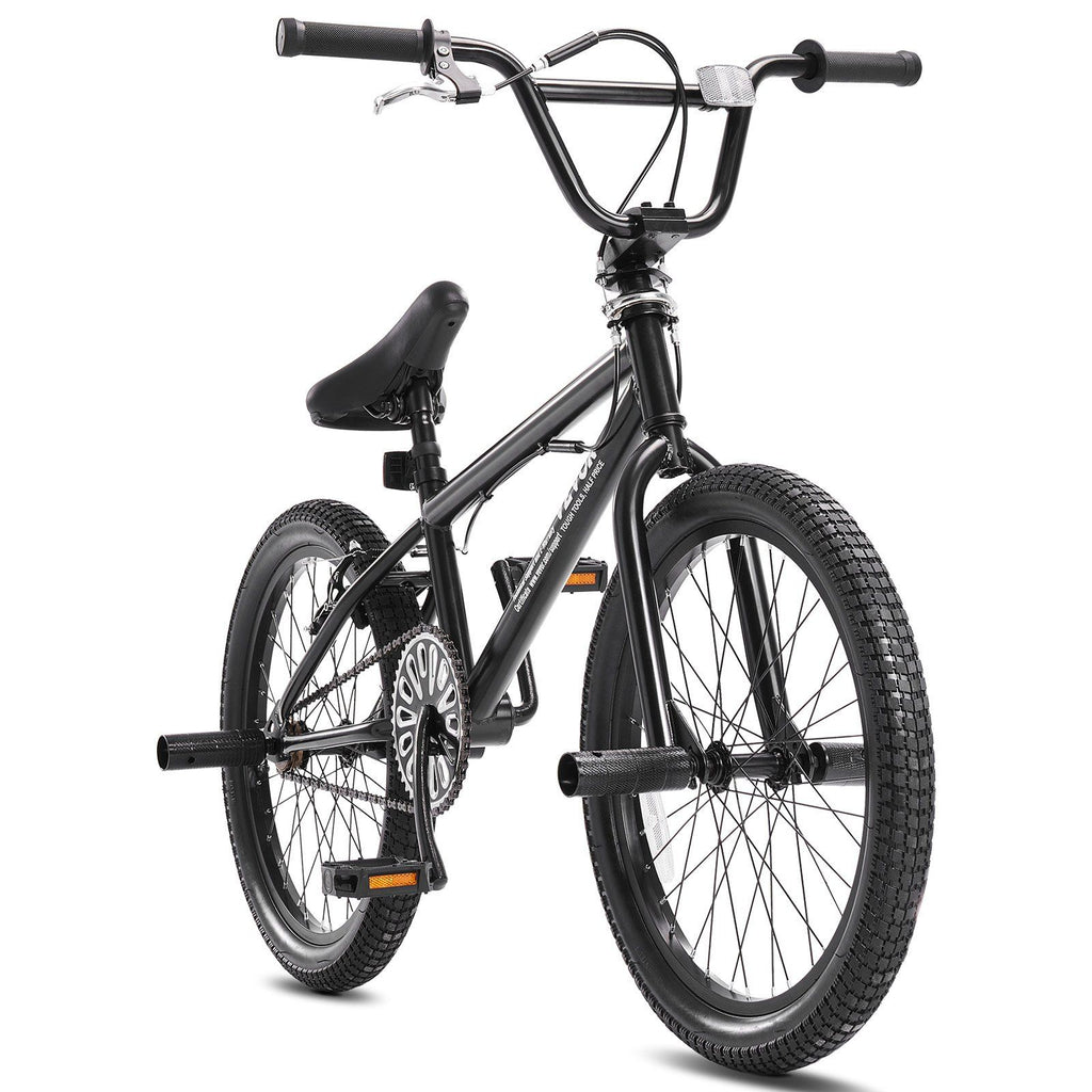 20-Inch BMX Bike Freestyle Bike Men Kids BMX Bicycle Hi-Ten Steel Frame
