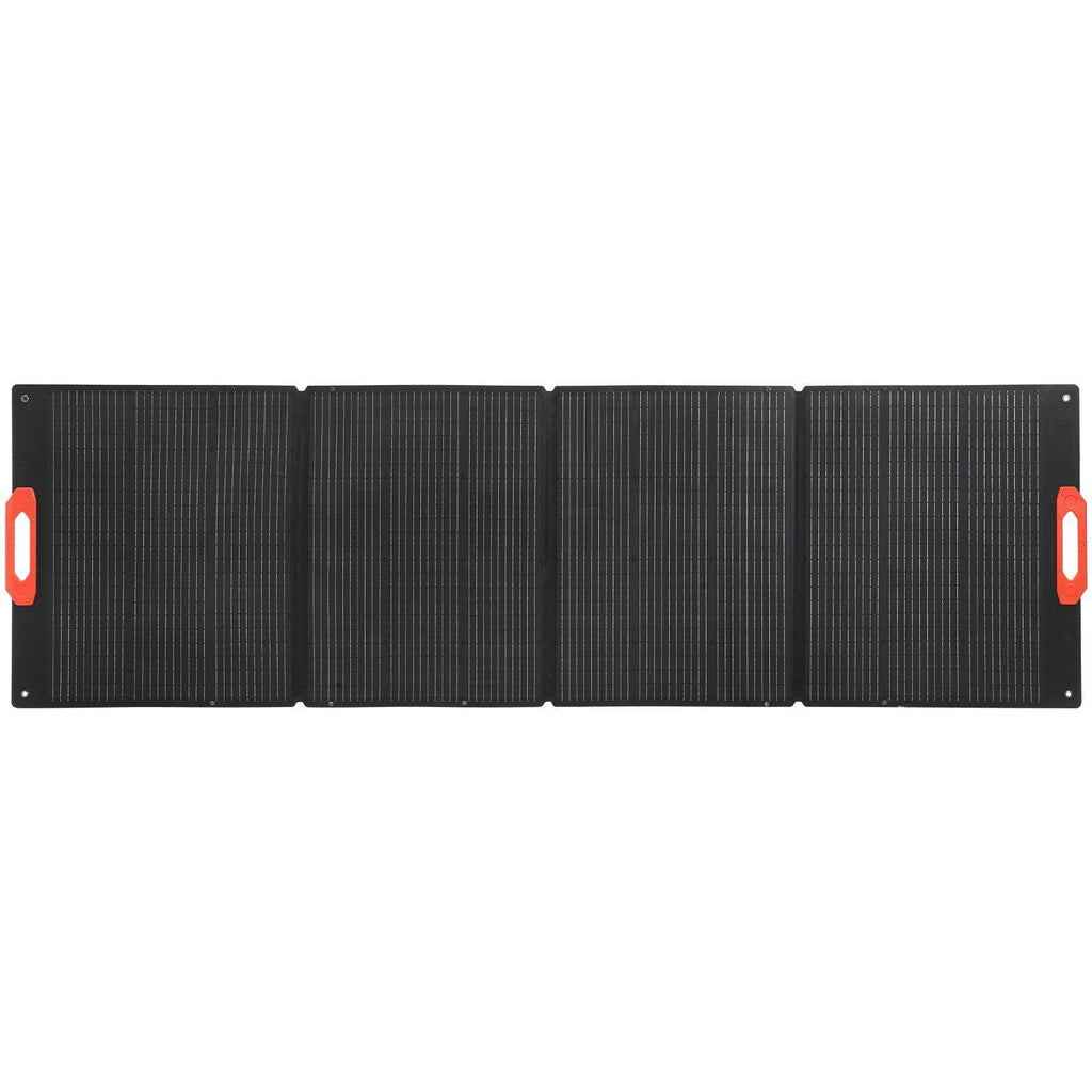 300W Foldable Monocrystalline Solar Panel, 23% High-Efficiency Portable Mono Solar Panel Charger with MC4 Output & 10-in-1 DC Adapters, IP67 Waterproof for Power Stations, Camping, Hiking Trips