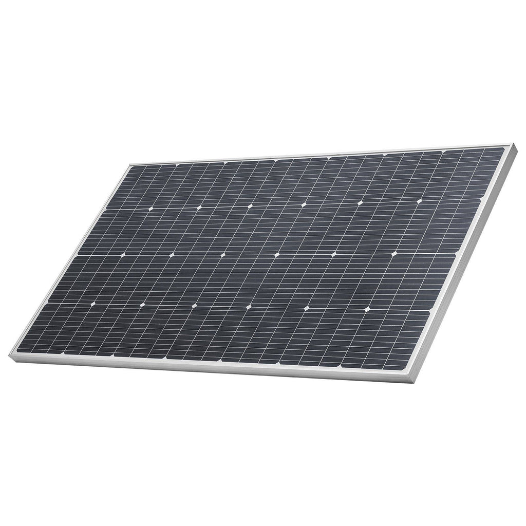 4PCS 100W Monocrystalline Solar Panels, 23% High-Efficiency Mono PV Module with Stable MC4 Output & Aluminum Frame, IP65 Waterproof Solar Panel for Car Boat RV Flat Rooftop Off-Grid Applications