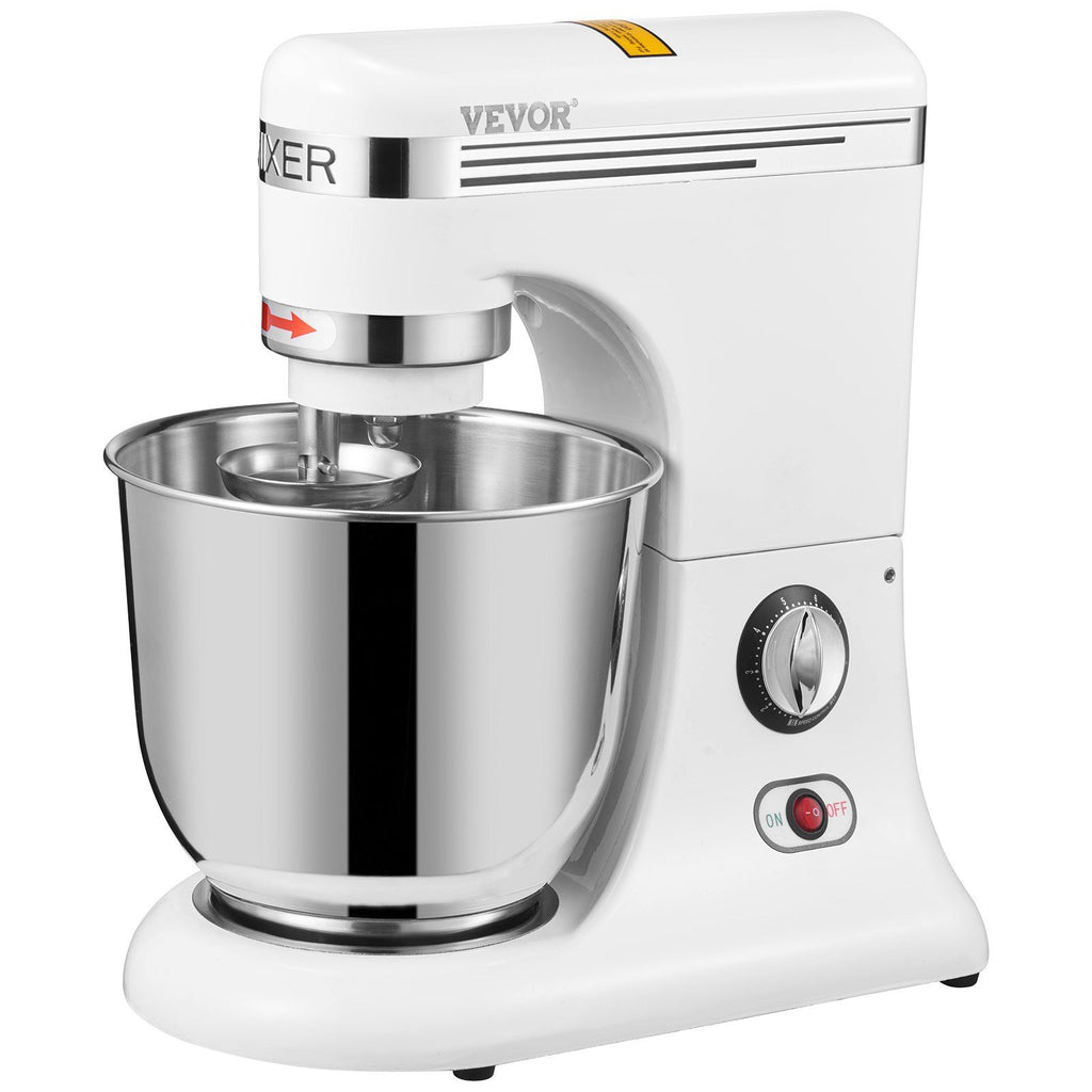 600W Stand Mixer 11-Speed Tilt-Head Dough Mixer 7.4 Qt Bowl 3 Attachments