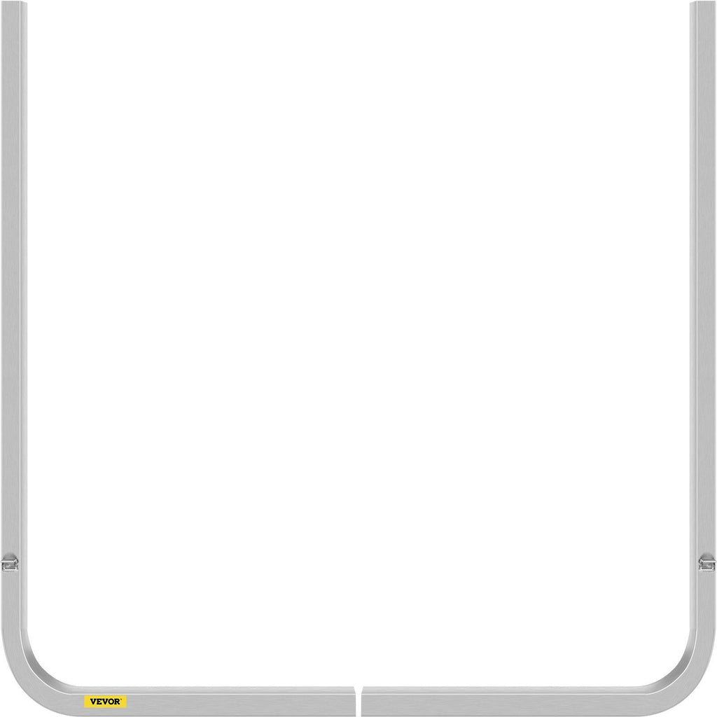 Boat Trailer Guide-ons, 46", One Pair Aluminum Trailer Guide ons, Rust-Resistant Trailer Guides with Adjustable Width, Mounting Parts Included, for Ski Boat, Fishing Boat or Sailboat Trailer