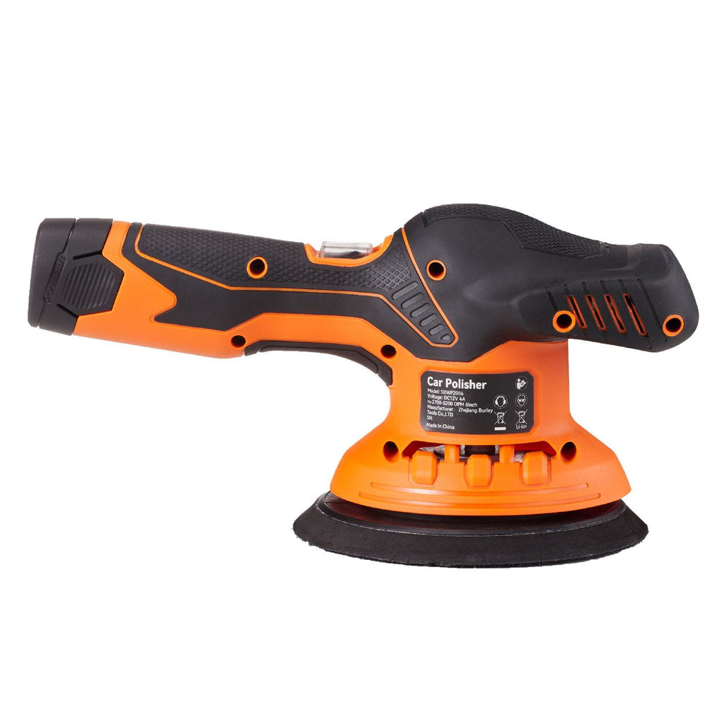 Car Polisher Buffer Cordless Dual Action Polishing Machine 6" 1PC Battery