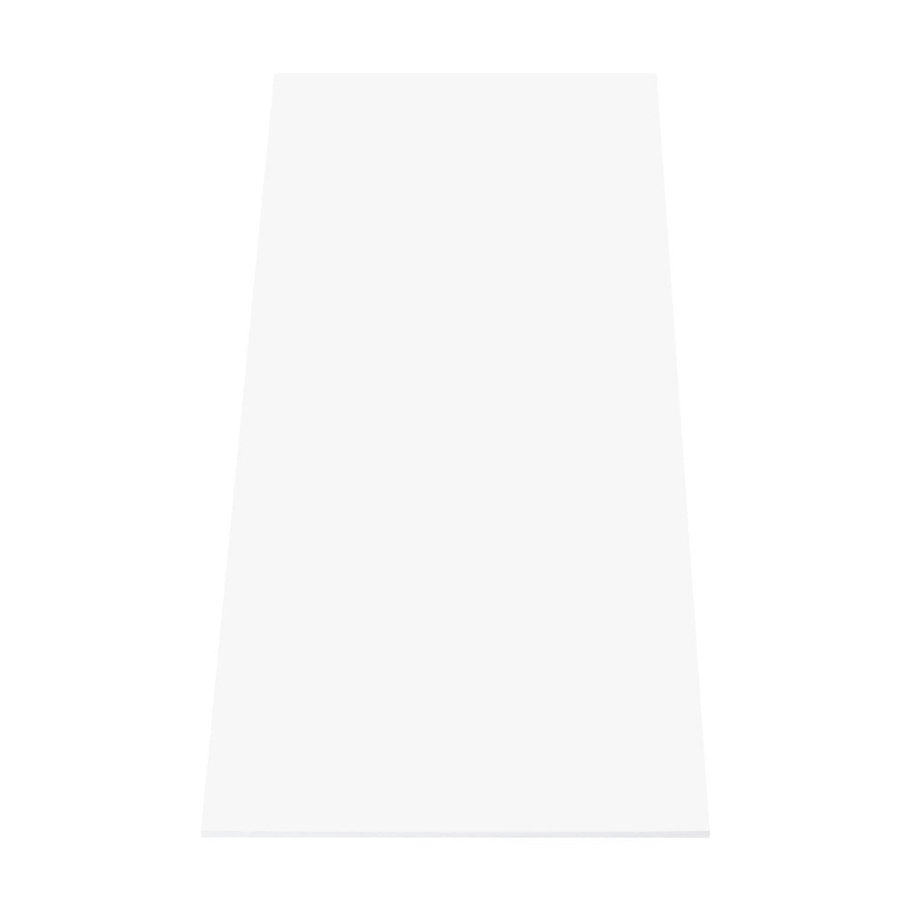 Ceiling Tiles 10-Pack 24 x 48 in PVC Foam Fire-Rated Smooth White