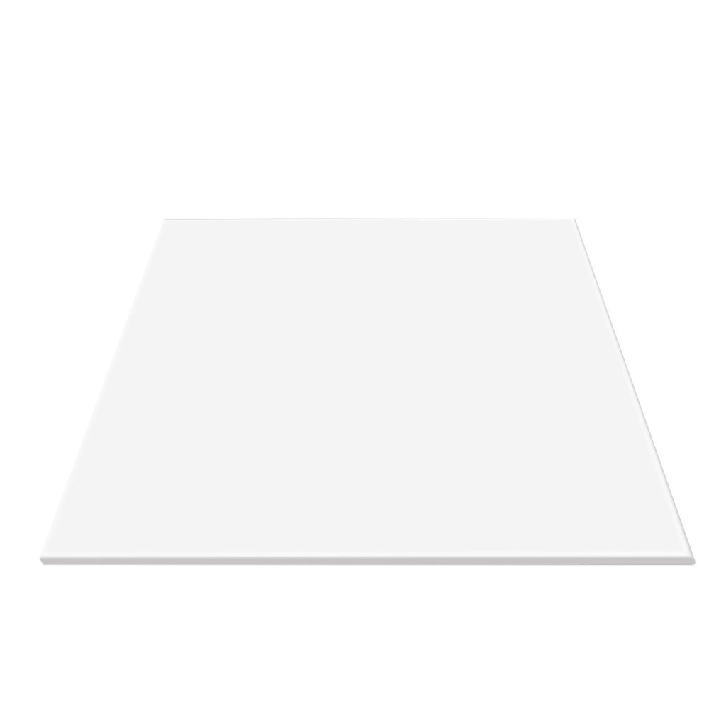 Ceiling Tiles 12-Pack 24 x 24 in PVC Foam Fire-Rated Smooth White