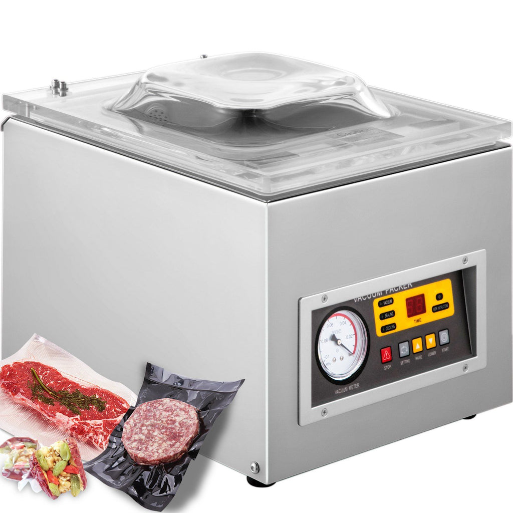 Chamber Vacuum Sealer Machine DZ 260S Commercial Kitchen Food Chamber Vacuum Sealer, 110V Packaging Machine Sealer for Food Saver, Home, Commercial Using