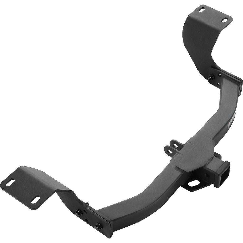 Class 3 Trailer Hitch, 2-Inch Receiver, Q455B Steel Tube Frame, Compatible with 2017-2023 Honda CR-V, 6000 lbs, Multi-Fit Hitch to Receive Ball Mount, Cargo Carrier, Bike Rack, Tow Hook, Black