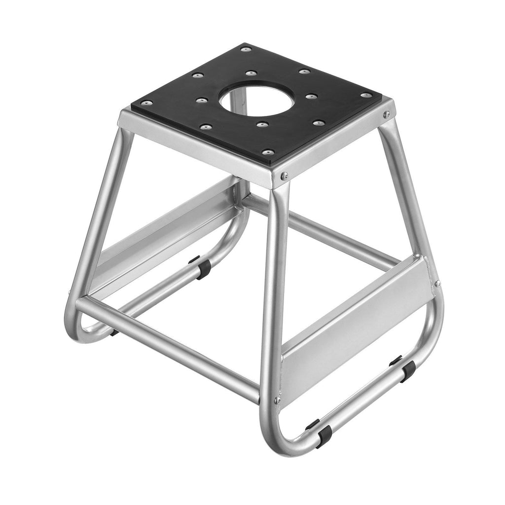 Dirt Bike Stand, 1100 lbs Load Capacity Dirtbike Pit Stand, Universal Non-Slip Off-Road Steel Heavy Duty Dirtbike Maintenance Lift, Moto Box Stand for Motorcycle & Powersports Maintainence