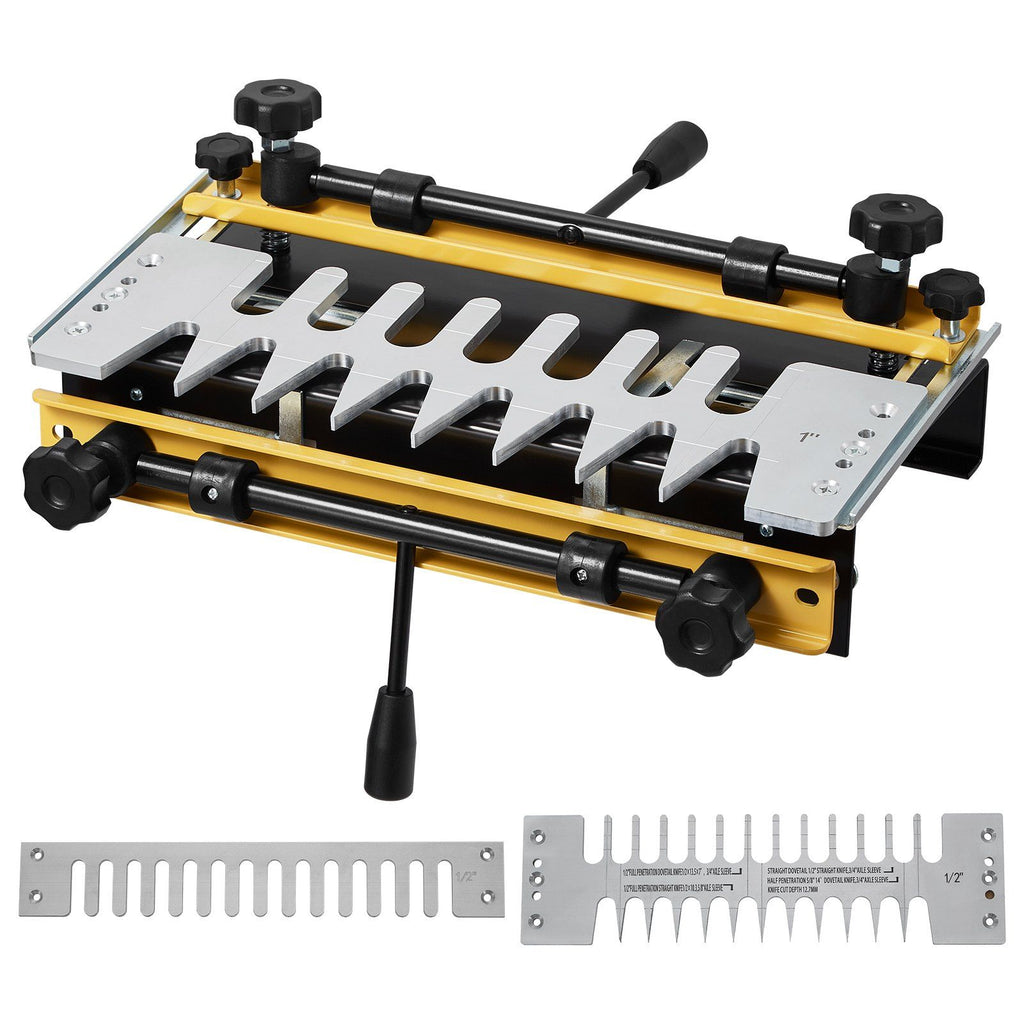 Dovetail Jig 12 Inches Precise Dove Tailing Router Jigs with 3 Templates