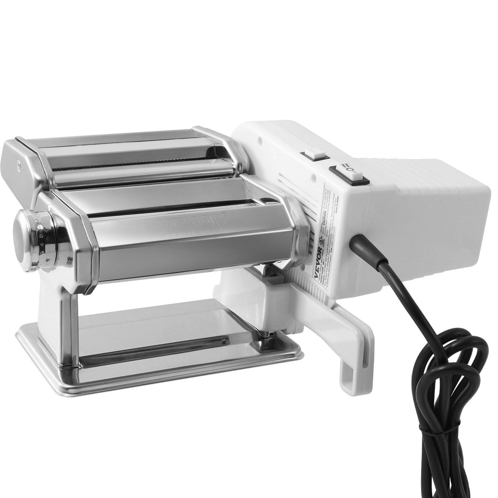 Electric Pasta Maker Machine, 9 Adjustable Thickness Settings Noodles Maker, Stainless Steel Noodle Rollers and Cutter, Pasta Making Kitchen Tool Kit, Perfect for Spaghetti, Fettuccini, Lasagna