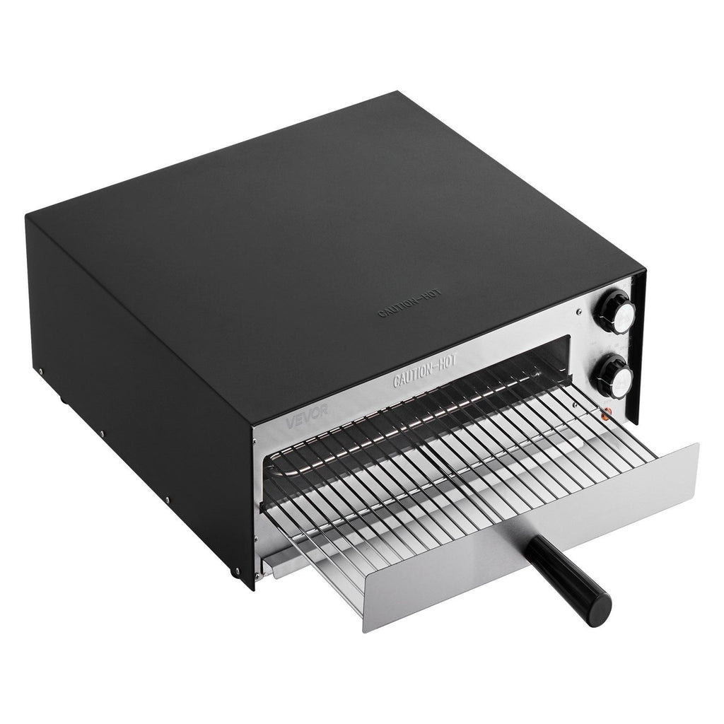 Electric Pizza Oven, 16-inch Indoor Pizza Ovens, 572°F Max Temp, 1750W Commercial Pizzas Maker w/Timing & Temp Control, Countertops Pizza Cooker w/Pizza Rack, Crumb Tray, Diner and Home