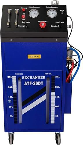 Flush Machine DC12V 0-60PSI Automatic Transmission Fluid Exchanger Heavy Duty Transmission Flush Machine for Small Gasoline Motor Car and Diesel Vehicle