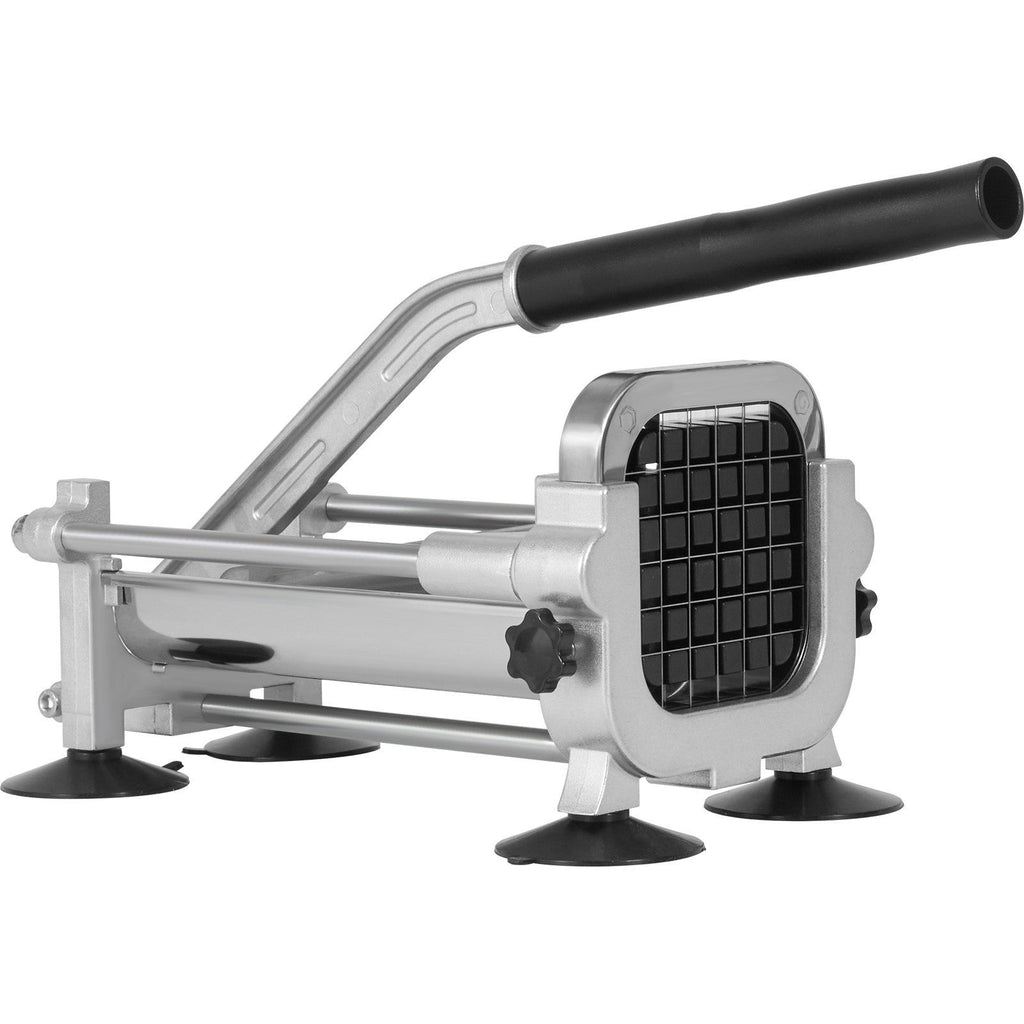 French Fry Cutter, 1/2" Stainless Steel Blade Potato Slicer, Manual Potato Chopper Cutter with Suction Cups, Fries Cutter for Potato, French Fries, Cucumber, Vegetables, Carrot