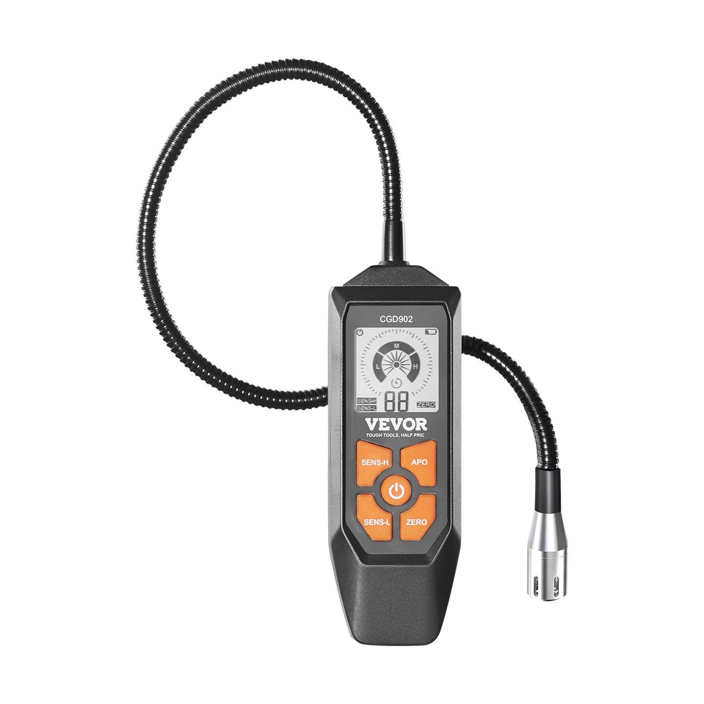 Gas Leak Detector 50-10,000 PPM Natural Gas Detector with 18.5-inch Probe