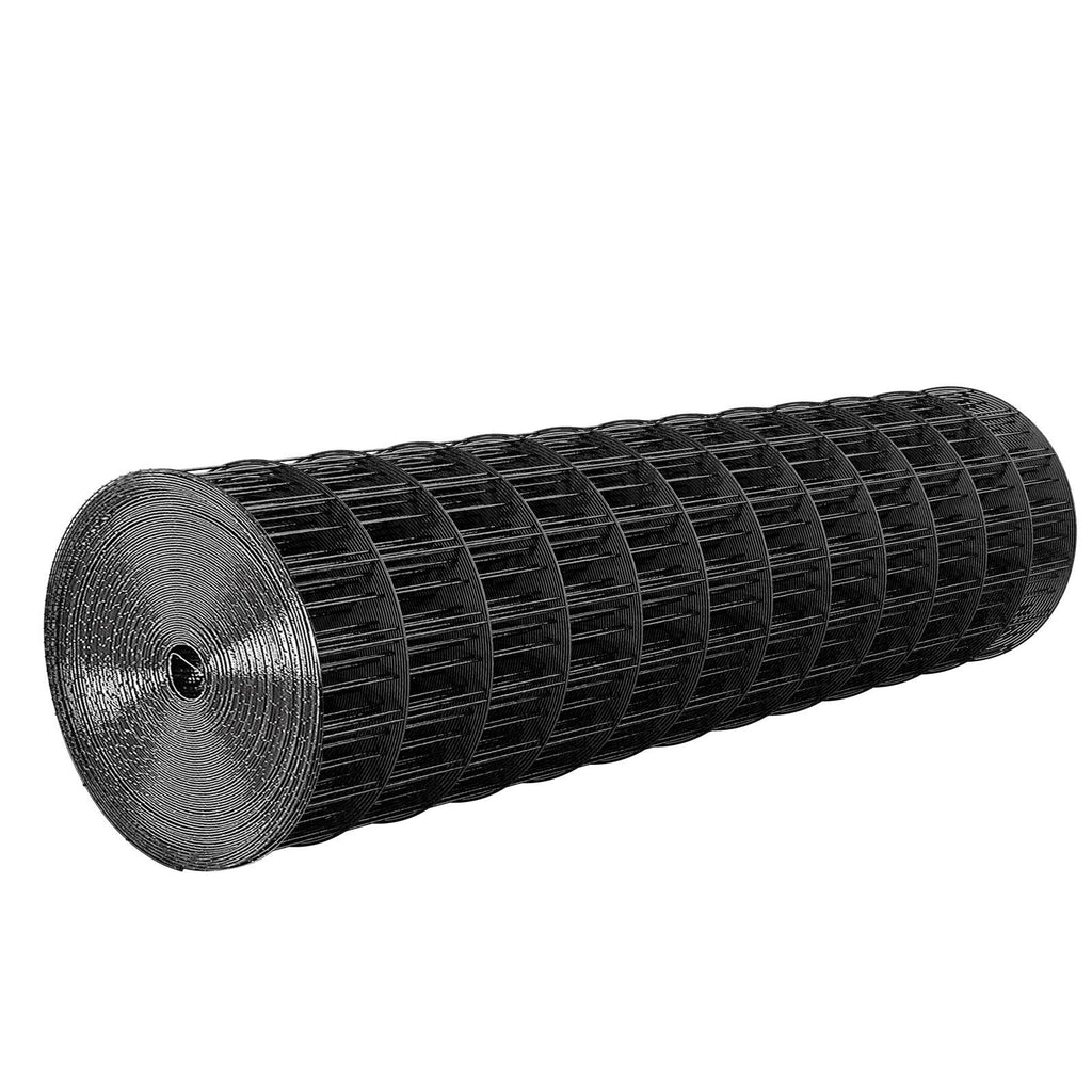Hardware Cloth 36 in x 25 ft, 2 x 3 in Mesh 16 Gauge Galvanized Wire Mesh Roll, Weather-Resistant Vinyl Coated Chicken Wire Fencing, Heavy Duty Welded Garden Plant Fencing for Rabbit Cage Snake