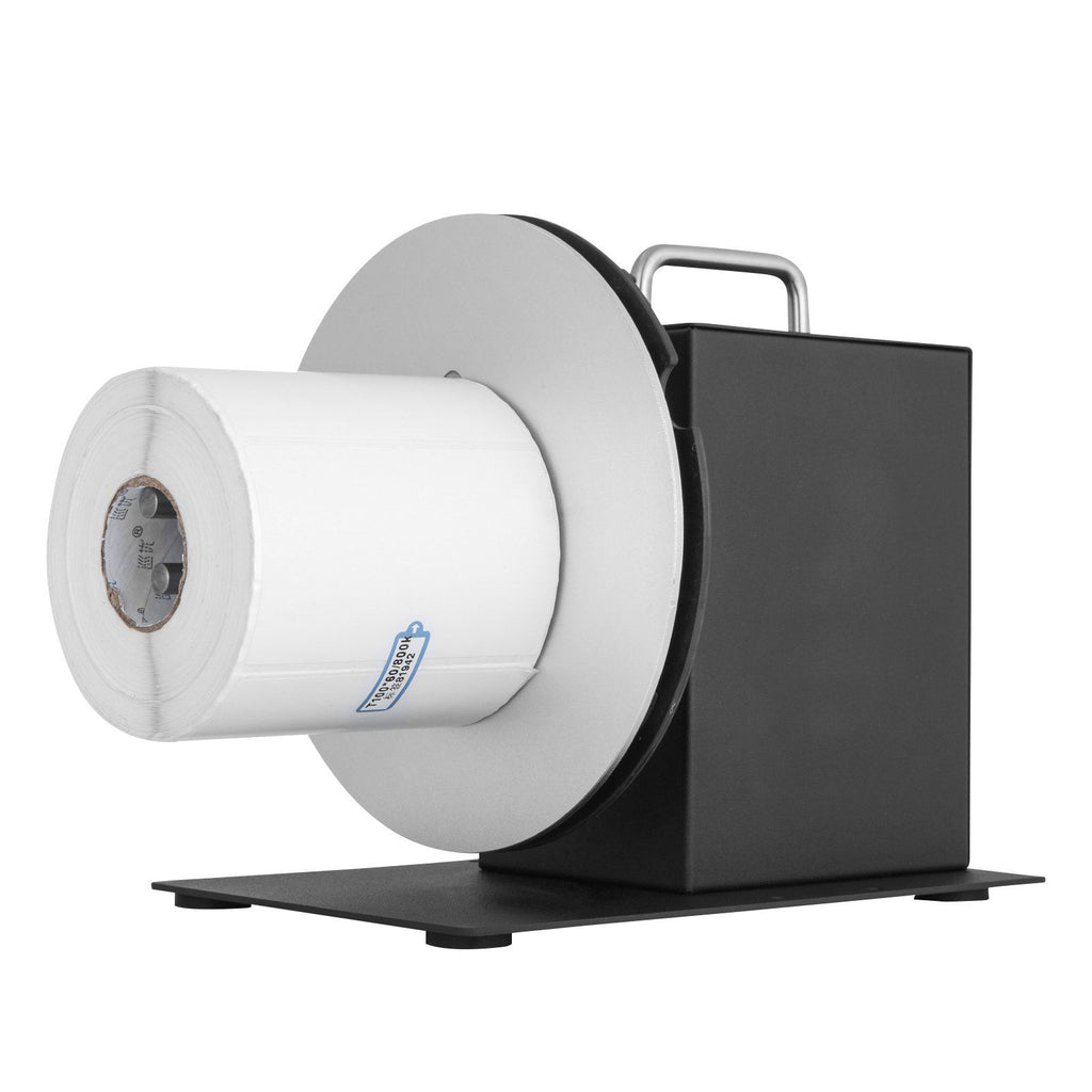 HD-R7 Label Rewinder 180mm Label Rewinding Machine 1-3inch Automatic Label Rewinder Synchronize with Printer Suitable for Core Size from 1-3Inch