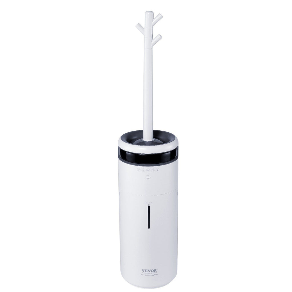 Humidifier for Home Large Room, Commercial Humidifier for Whole House 1291.7 sq ft, 16L Water Tank & Night Light & 12h Timer & Auto Shut-Off , Greenhouse, Commercial Branch Tube w/ 360° Nozzle