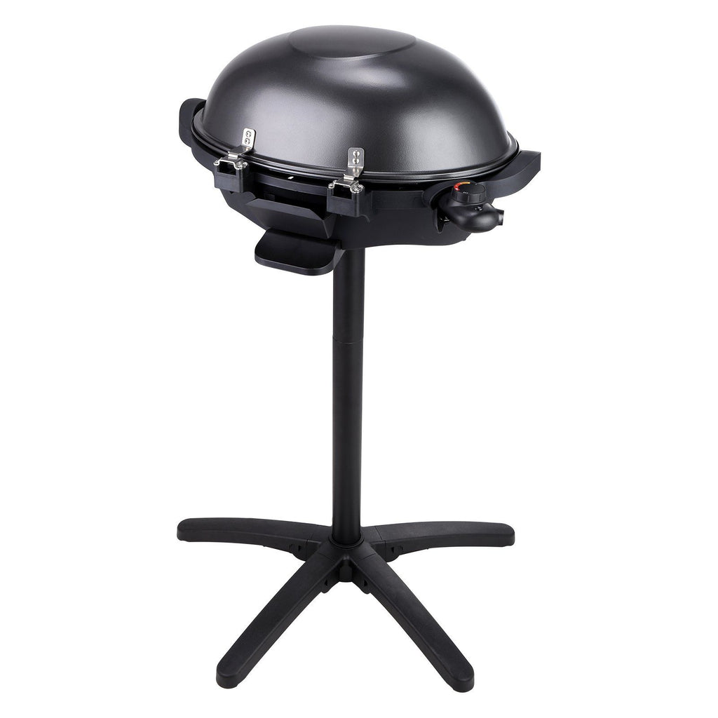 Indoor/Outdoor Electric Grill, 1800W 200sq.in Electric BBQ Grill with Zone Grilling Surface, Removable Stand, Non-stick Patio Grill with Adjustable Temperature for Party Camping Yard