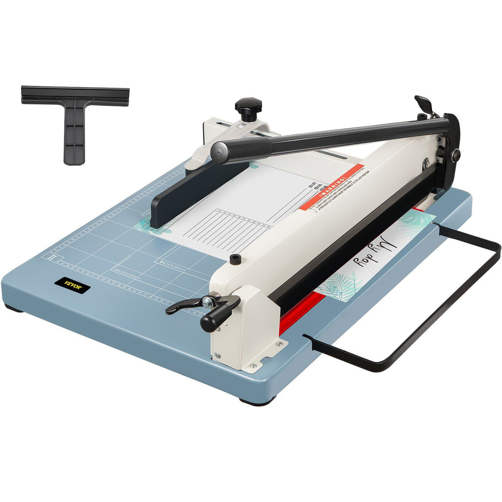 Industrial Paper Cutter A3 Heavy Duty Paper Cutter 17 Inch Paper Cutter Heavy Duty 400 Sheets Paper with Clear Cutting Guide for Offices, Schools, Businesses and Printing Shops