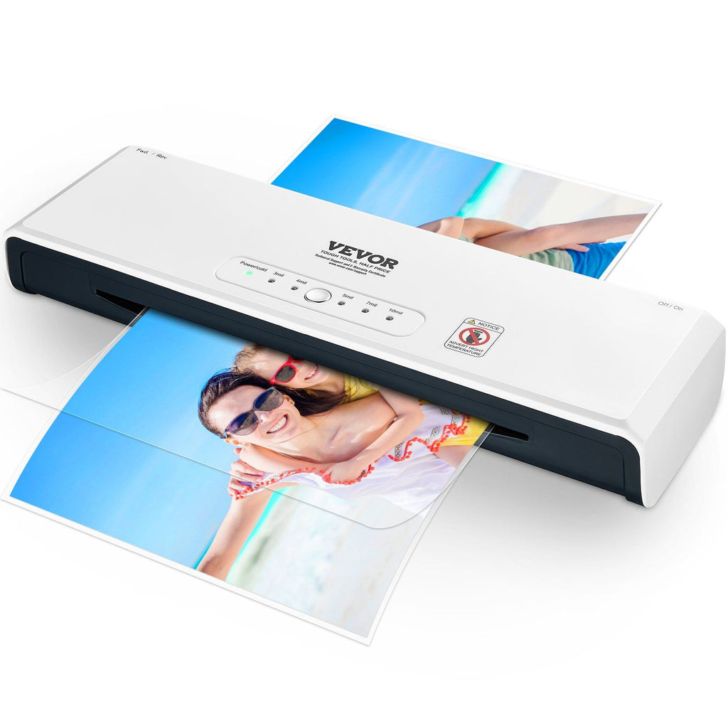 Laminator, 13-inch Laminating Machine, 4 Rollers Hot and Cold Thermal Laminator, Quick Warm-up, Fast Laminating Machine with 3 mil Lamination Films for Home, Office, School